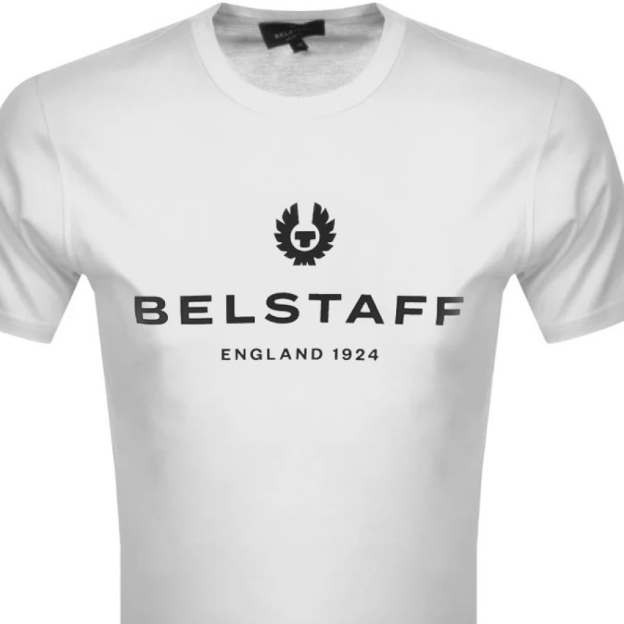 Alternative Image for ProductBelstaff Logo T Shirt White2